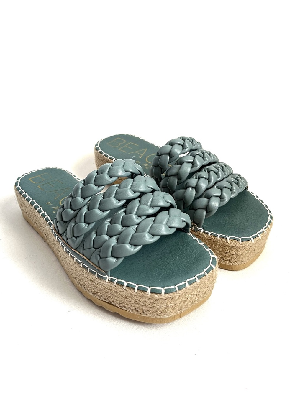 BEACH BY MATISSE Pacific Braided Espadrilles Platform Sandals Size 8.5